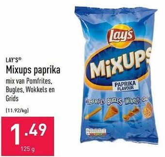 ALDI Mixups paprika aanbieding