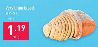 ALDI Vers bruin brood aanbieding