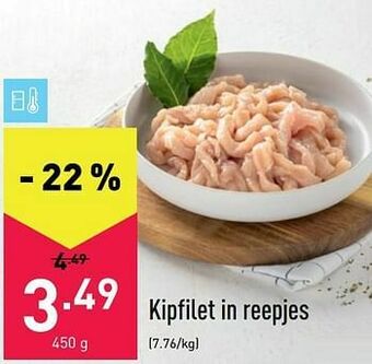 ALDI Kipfilet in reepjes aanbieding