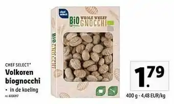 Volkoren biognocchi