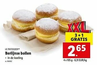 Lidl Berlijnse bollen aanbieding