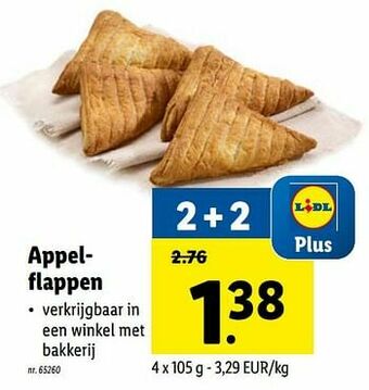 Lidl Appelflappen aanbieding