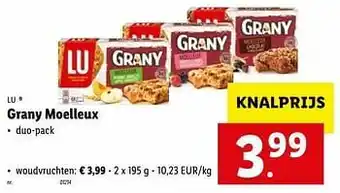Grany moelleux woudvruchten