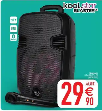 Cora Speaker Starled122 Koolstar Blaster aanbieding