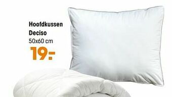 Kwantum Hoofdkussen deciso aanbieding