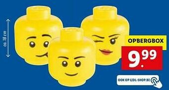 Lidl Opbergbox aanbieding
