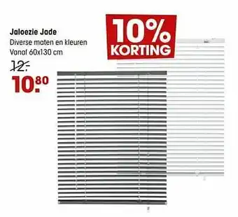 Kwantum Jaloezie jade aanbieding