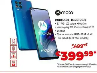 Exellent Moto G100 - Dgmotg100 aanbieding
