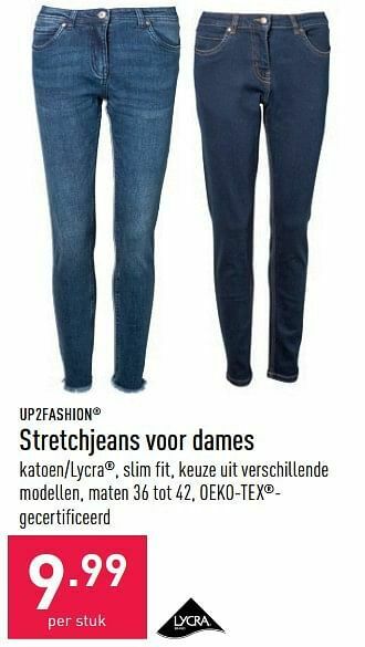 ALDI Stretchjeans voor dames aanbieding