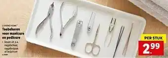 Toebehoren voor manicure en pedicure