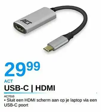 AUVA Act usb-c | hdmi ac7010 aanbieding