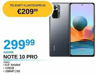 AUVA Xiaomi note 10 pro aanbieding