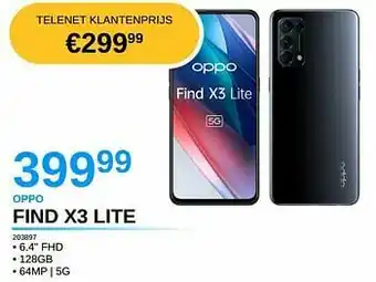 AUVA Oppo find x3 lite aanbieding