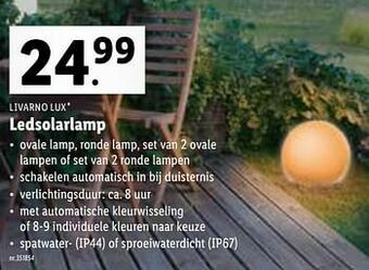 Lidl Ledsolarlamp aanbieding