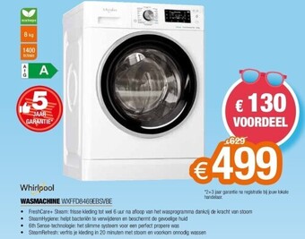 Expert Wasmachine wxffd8469ebsvbe aanbieding