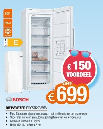 Diepvriezer bogsn29vwev