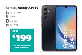 Base Samsung galaxy a34 5g aanbieding