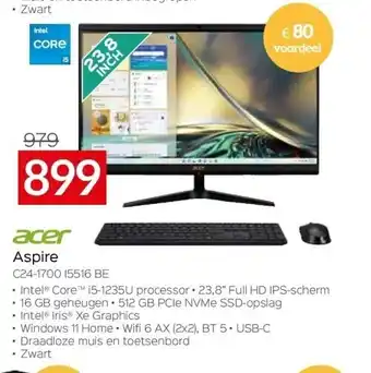 Selexion Aspire c24-1700 i5516 be aanbieding