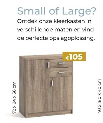 Ontdek onze kleerkasten