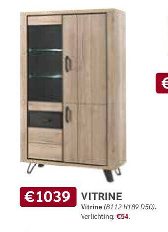 Crack Vitrine aanbieding