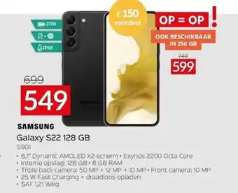 Selexion Galaxy s22 128 gb s901 aanbieding