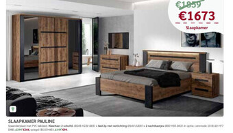 Crack Slaapkamer pauline aanbieding