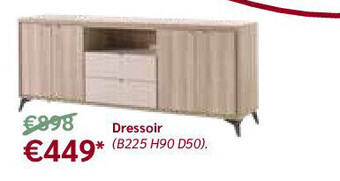 Crack Dressoir aanbieding