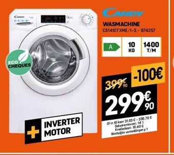 Electro Depot Wasmachine aanbieding