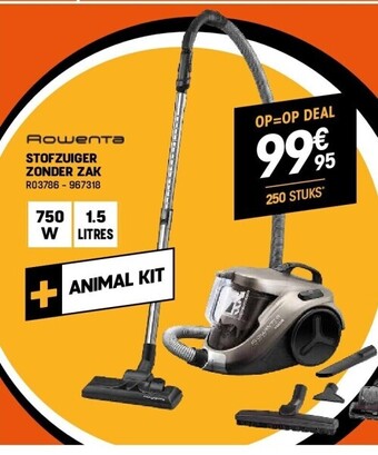 Stofzuiger zonder zak