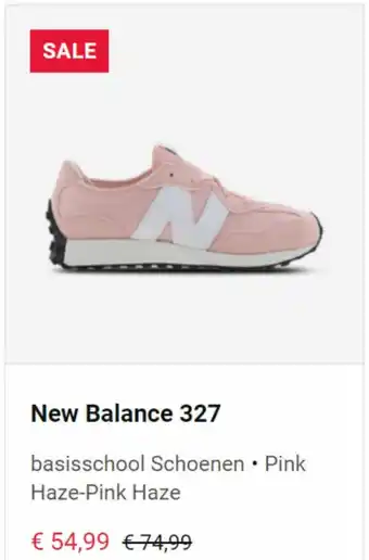 New Balance 327 basisschool Schoenen • Pink Haze-Pink Haze