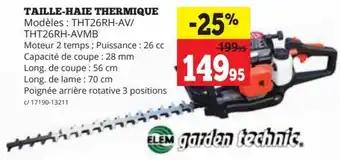 TAILLE-HAIE THERMIQUE Modèles : THT26RH-AV/ THT26RH-AVMB