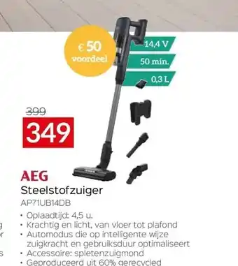 Steelstofzuiger ap71ub14db