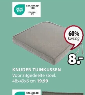 KNUDEN COUSSIN DE JARDIN 48 x 49 x 6 cm