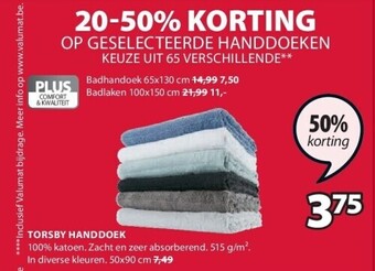 Jysk Torsby handdoek aanbieding