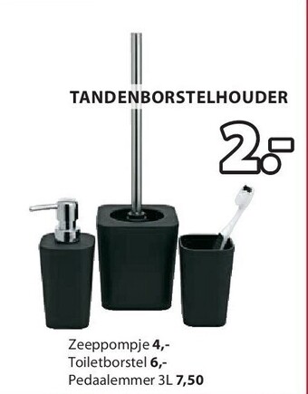 Jysk Zeeppompje aanbieding