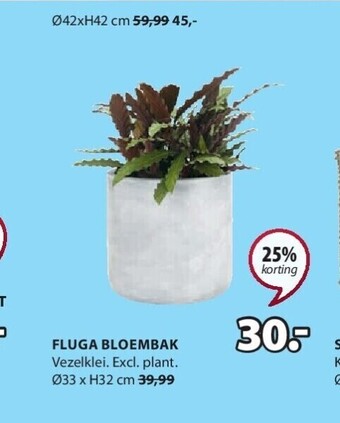 FLUGA BAC À FLEURS