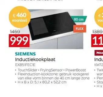 Inductiekookplaat ex851fec1e