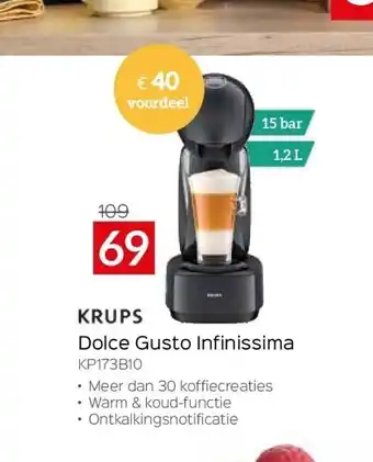 Selexion Dolce gusto infinissima kp173b10 aanbieding