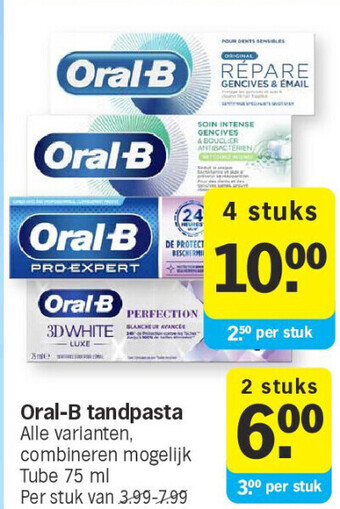 Oral-b tandpasta