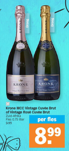 Krone mcc vintage cuvée brut of vintage rosé cuvée brut