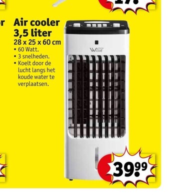 Kruidvat Air cooler 3,5 liter aanbieding