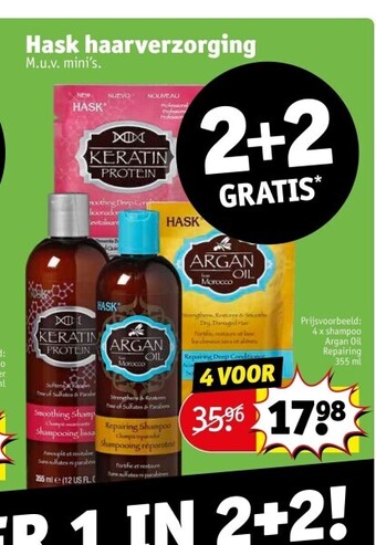 Kruidvat Hask haarverzorging aanbieding
