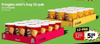 Pringles mini’s tray 12-pak
