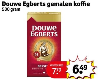 Kruidvat Douwe egberts gemalen koffie aanbieding