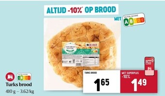 Delhaize Turks brood aanbieding