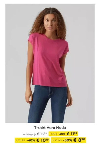 Molecule T-shirt vero moda aanbieding