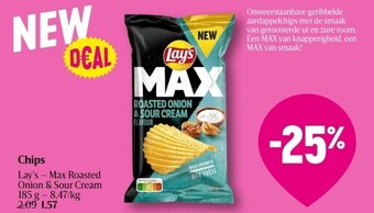 Delhaize Chips lay’s aanbieding