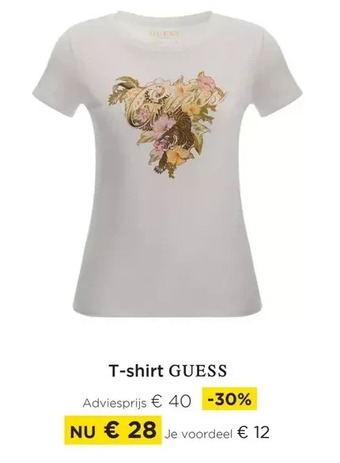 T-shirt guess