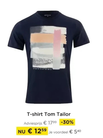 T-shirt tom tailor