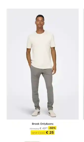 Broek only&sons